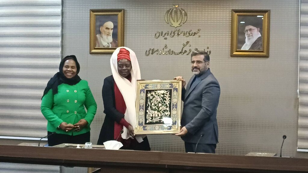 دیدار وزرای زیمبابوه با وزیر ارشاد