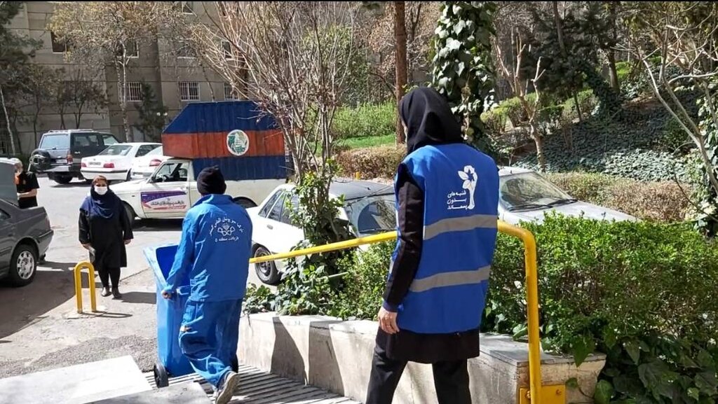 تفکیک زباله از مبدأ در ۲۷۳ مجتمع مسکونی منطقه ۵