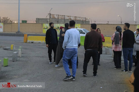 آزادی زندانیان واجد شرایط عفو از زندان مرکزی کرج