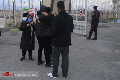 آزادی زندانیان واجد شرایط عفو از زندان مرکزی کرج