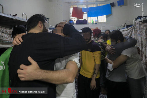 آزادی زندانیان واجد شرایط عفو از زندان مرکزی کرج