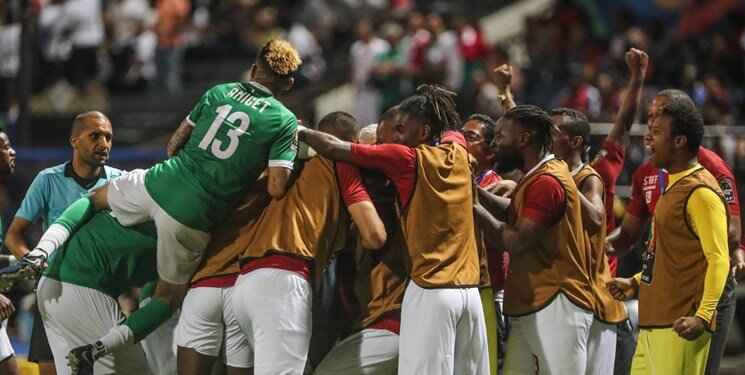 جشن قهرمانی تیم فوتبال ماداگاسکار