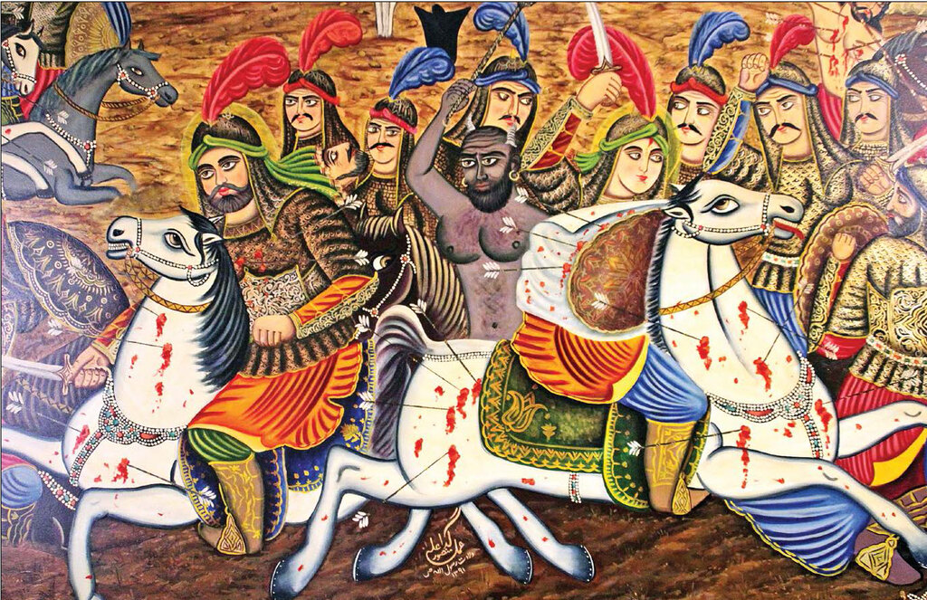 نقاشی قهوهخانهای؛ هنر روبه فراموشی