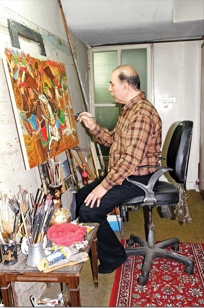 نقاشی قهوهخانهای؛ هنر روبه فراموشی