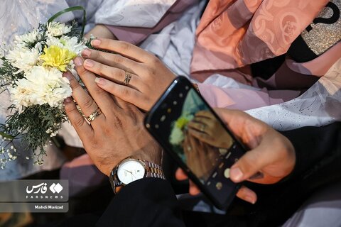 مراسم ازدواج دانشجویی در دانشگاه صنعتیِ مالک اشتر
