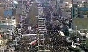 ببینید | تصاویر هوایی خروش جمعیت تهرانی‌ها در خیابان آزادی