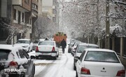 نظر صریح شهروندان درباره عملکرد شهرداری در پی بارش سنگین برف | ترافیک بود اما...