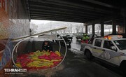 عکس | حضور سحرگاهی شهردار تهران در مناطق شمالی به منظور نظارت بر عملیات برف‌روبی و یخ‌زدایی