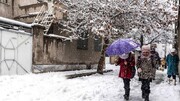 آلودگی نه، سرما مدارس این شهر ایران را تعطیل کرد