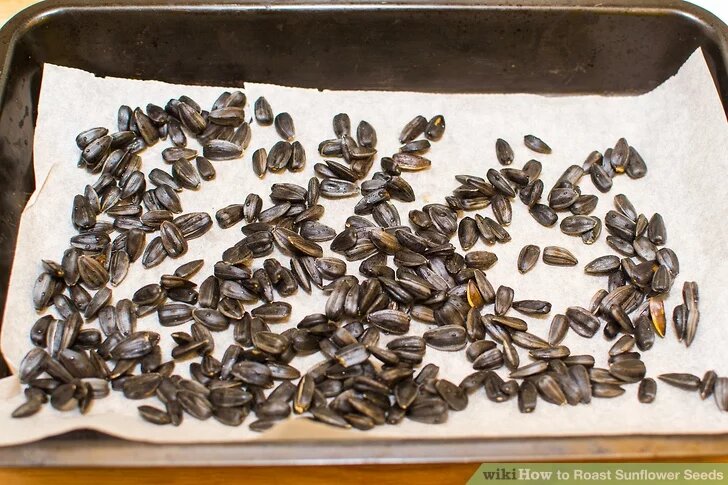 طرز بو دادن تخمه در فر | فوت و فن بو دادن تخمه آفتابگردان