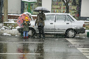 تداوم بارش شدید برف در تهران | تصاویر