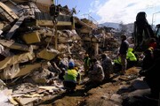 عکس | زلزله ترکیه زمین‌شناسی منطقه را تغییر داد | ایجاد دره‌ای مخوف بین یک باغ زیتون