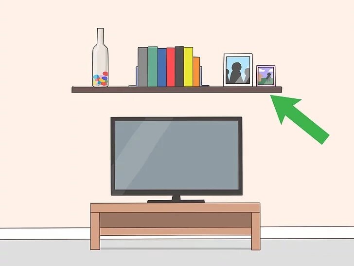 ۹ ایده برای چیدمان میز تلویزیون | با این لوازم ساده میز تلویزیون خود را شیک بچینید