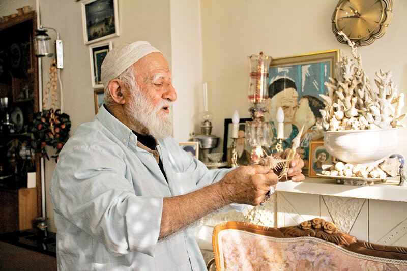 پدربزرگ مهربان چیذر را بشناسید | قابهای دوستداشتنی از یک زندگی