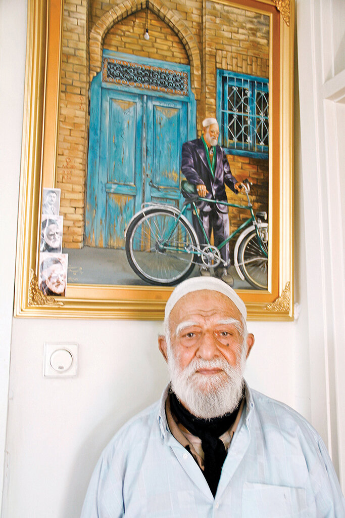 پدربزرگ مهربان چیذر را بشناسید | قابهای دوستداشتنی از یک زندگی