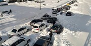 برف راه ۶۰ روستای اصفهان را مسدود کرد | گاز و برق برخی مناطق استان قطع شد