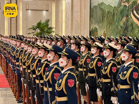 تصاویر استقبال رسمی رئیس‌ جمهور چین از رئیسی