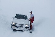 سرنشینان ۳ خودروی گم شده در برف پس از ۲ روز پیدا شدند