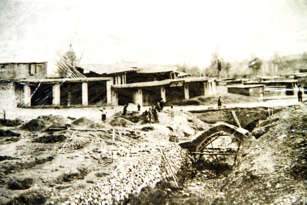 تصاویر کمتر دیده شده از شمیران | طاق نصرت فرشی برای ورود تختی از ملبورن