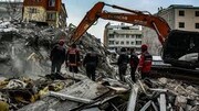 ببینید | نجات معجزه آسای راننده بیل مکانیکی در زلزله ترکیه