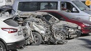 تصاویر عجیب از نابودی خودروها در زلزله مهیب ترکیه