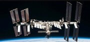 تصاویر تماشایی لحظه عبور ایستگاه فضایی بین‌المللی از مقابل خورشید!