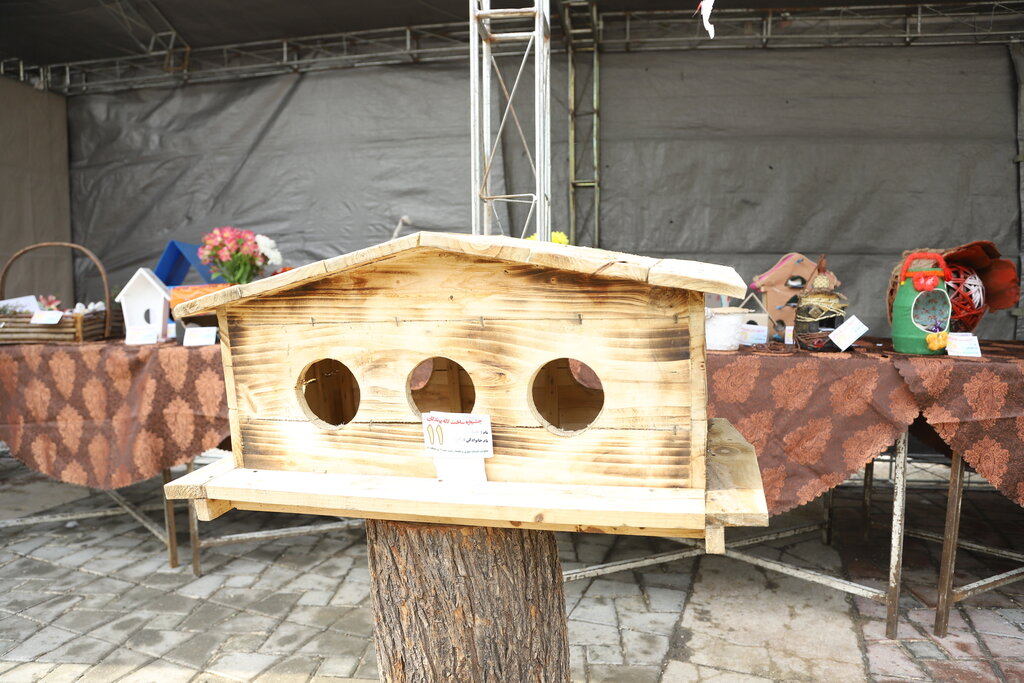 پرواز از آشیانه مهربانی | لانههای دستساز در جشنواره بوستان شقایق