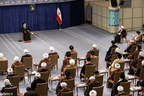 دیدار رئیس و نمایندگان مجلس خبرگان رهبری با رهبر انقلاب اسلامی