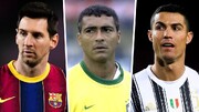 بهترین گلزنان تاریخ فوتبال چه کسانی هستند؟ رونالدو، مسی یا روماریو؟