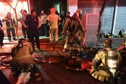 تصاویر | خطر ریزش ساختمان ۱۵۳ خیابان بهار قوت گرفت