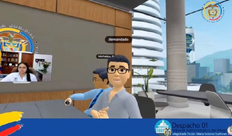 عجیب ولی واقعی؛ جلسه دادگاه در متاورس برگزار شد! | استفاده از آواتار دایناسور مجاز است؟