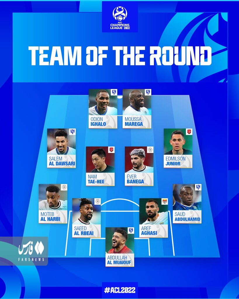 عکس | یک ایرانی در تیم منتخب ستارگان غرب آسیا | نمایش درخشان مقابل قهرمان دلیل حضور در جمع بهترینها