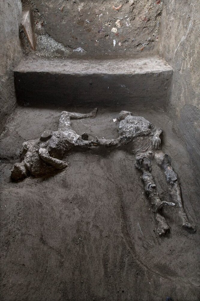 عکس | صحنه ترسناک به جا مانده از جهنمی که ۲ هزار سال پیش به پا شد