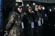 تصاویر | پوشش متفاوت زنان ارتشی ایران در مسابقات امداد