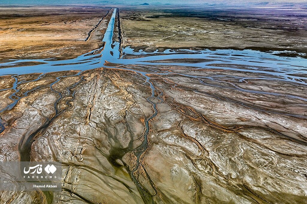 آب در رگ های دریاچه ارومیه