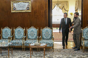 تصاویر دیدار فرستاده پادشاه عمان با معاون اول رئیس جمهور | خلیج فارس در محل مذاکره