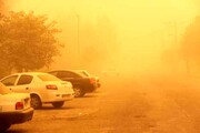 این شهر ایران در گرد و غبار فرو رفت | هشدار مهم هواشناسی به مردم