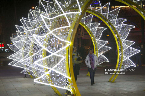 بزرگ‌ترین جشن نور در کشور با عنوان «تهران زیبا»