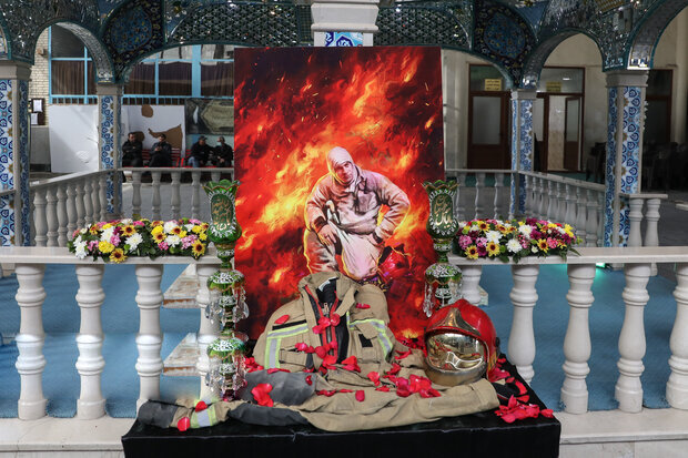 قهرمان محله | خداحافظ همسایه قهرمان! + تصویر دلنوشته کودکانه امیرمهدی برای پدر فداکار و مهربانش