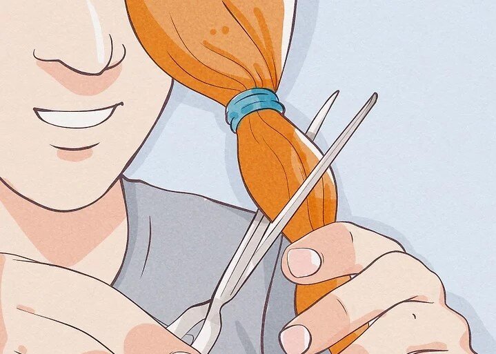 آموزش کوتاهی مو در خانه توسط خودمان | سادهترین روش برای کوتاه کردن مو در خانه