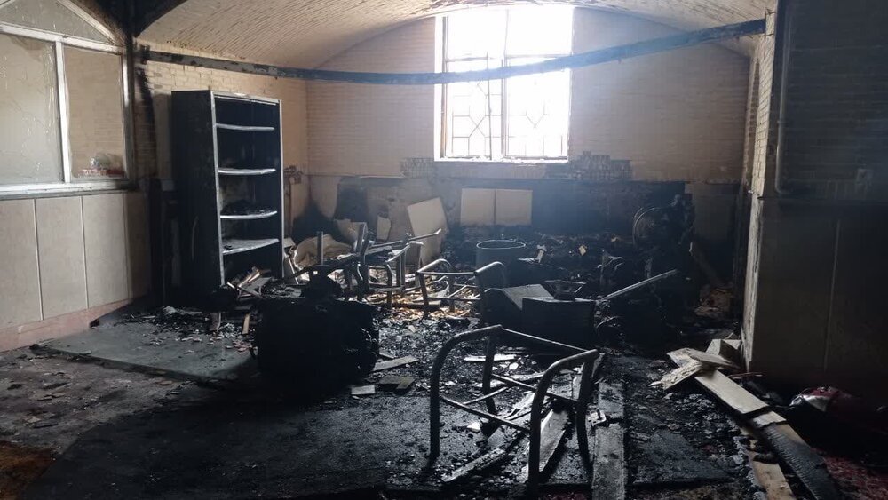 عکس | آتش سوزی چهار مسجد در یزد به صورت همزمان | دستگیری عوامل آتش سوزی 