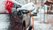 کاهش ۳۰ درصدی برد خودروهای برقی در هوای سرد