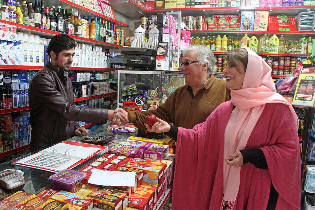 تصاویری از ذوق و شوق نوروزیِ زوج بازیگر