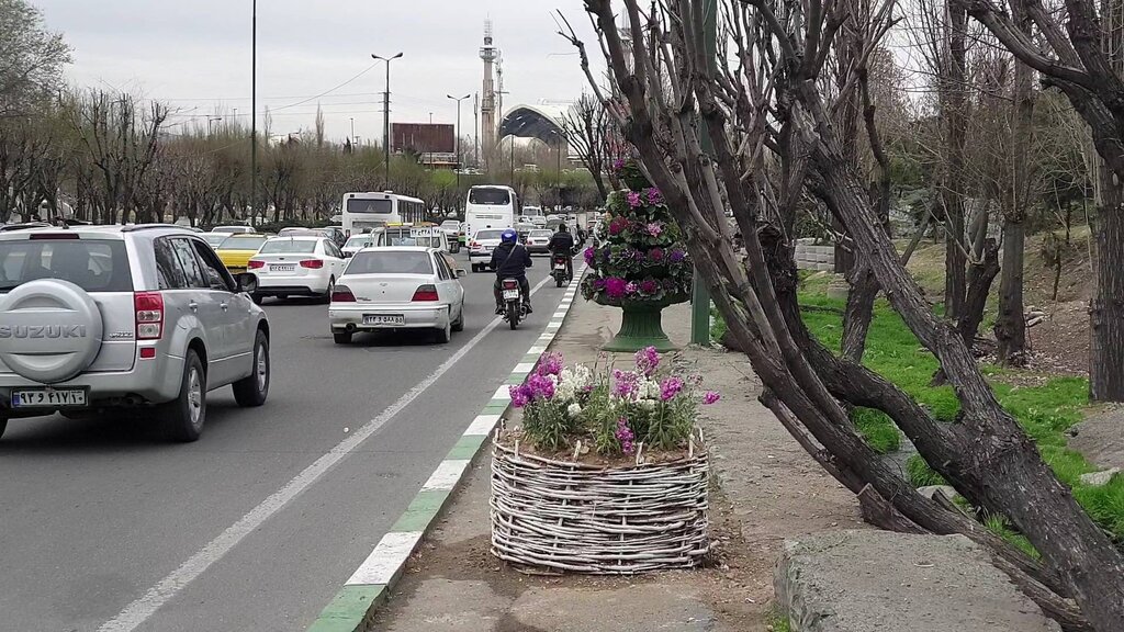 عکس | این تصاویر زیبا می‌گوید قلب پایتخت زودتر به استقبال نوروز رفته است