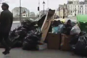 ببینید | ‌پاریسی‌ها در محاصره هزاران تن زباله | اعتصاب کارکنان خدمات شهری پاریس ادامه دارد