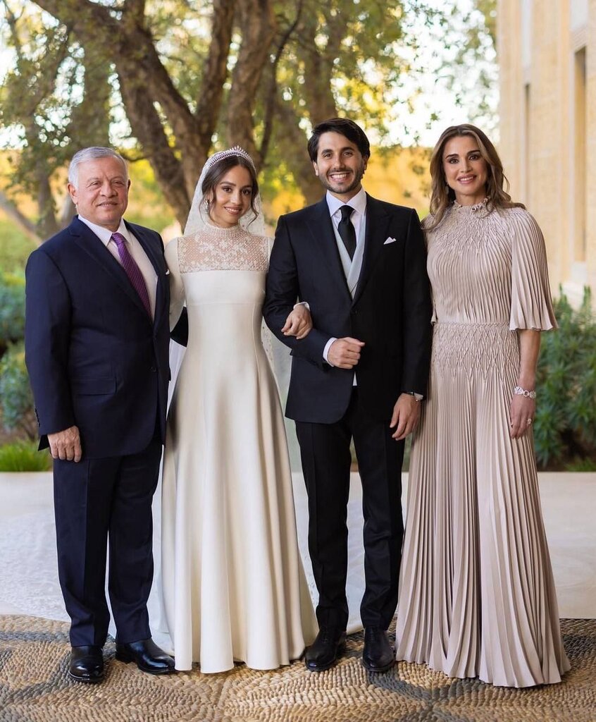 عروسی شاهزاده ایمان با الکساندر جمیل