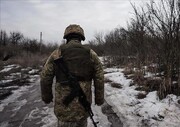 تصاویر تجهیزات خنده دار سرباز اوکراینی!