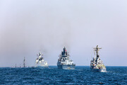 تصاویر | رژه پایانی رزمایش مرکب کمربند امنیت دریایی ۲۰۲۳