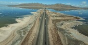 جدیدترین تصاویر هوایی از دریاچه ارومیه | اولین نتایج اقدام دولت را ببینید