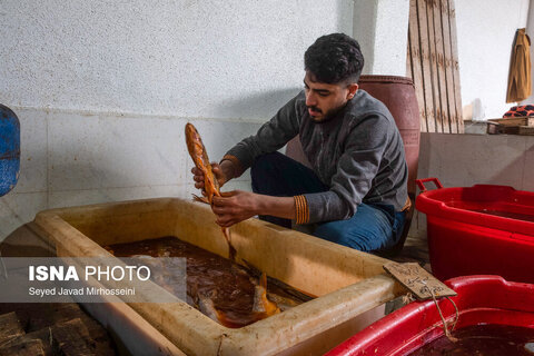 دودی کردن ماهی به روش سنتی